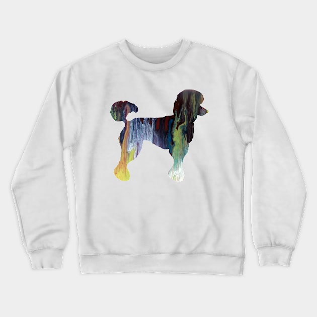 Poodle Crewneck Sweatshirt by TheJollyMarten